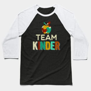 Team Kinder Awesome Teachers Students T shirt Baseball T-Shirt